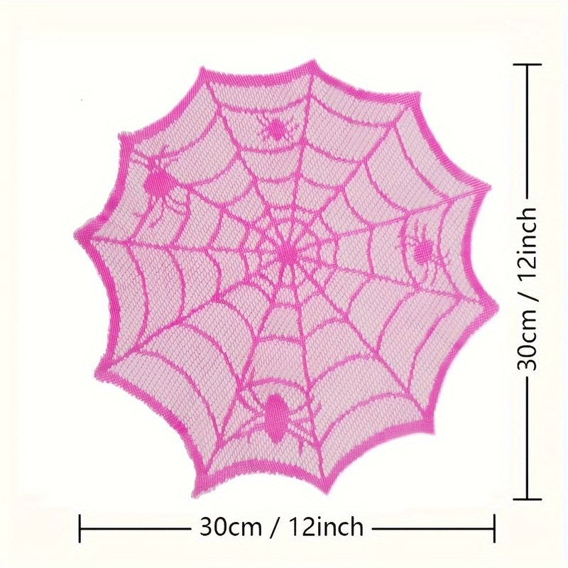 VIKAMA Tapete de Mesa em Renda - Spider Web Halloween Decoration avaliação e preço