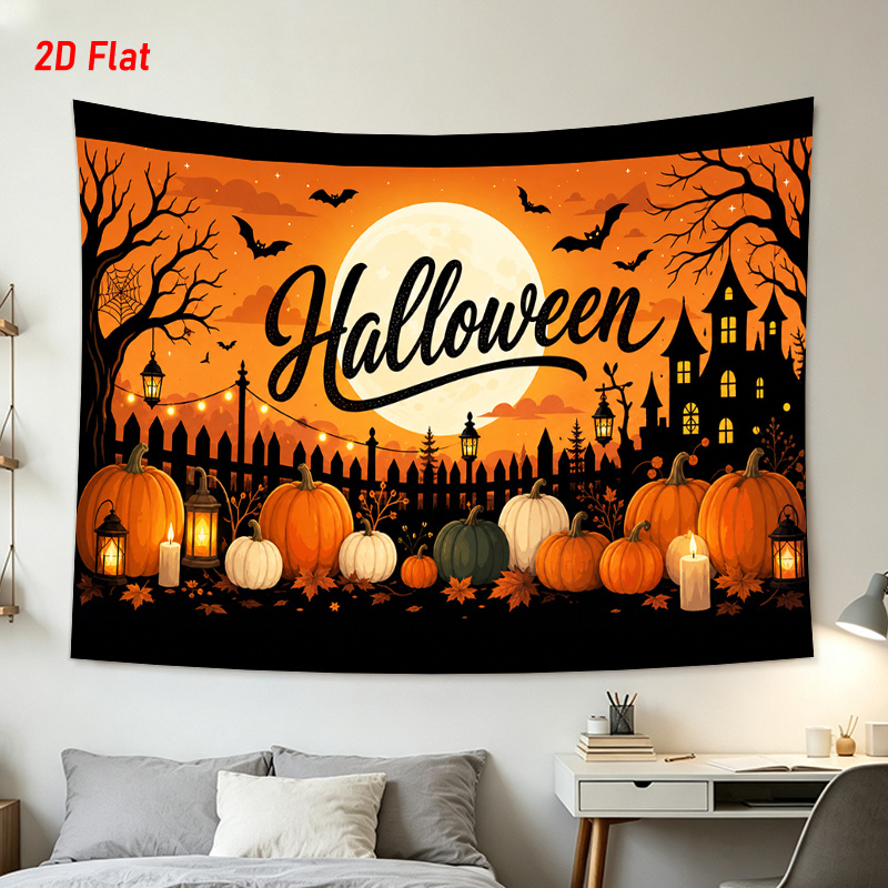 Tapeçaria de Halloween de Outo - Pumpkin Lantern Halloween avaliação e preço