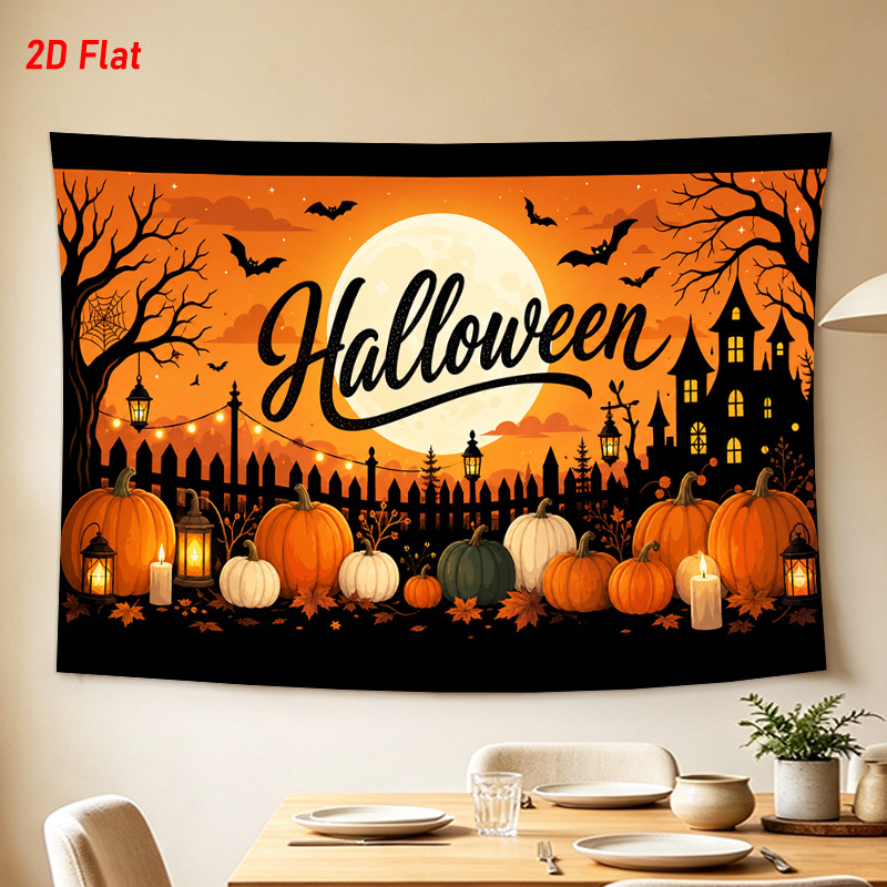 Tapeçaria de Halloween de Outo - Pumpkin Lantern Halloween avaliação e preço