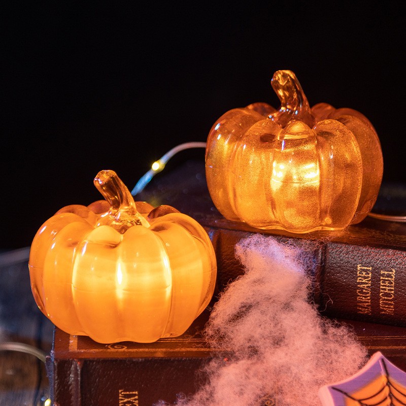 Lanterna de Abóbora LED Lumino - Halloween Pumpkin Decor Led avaliação e preço