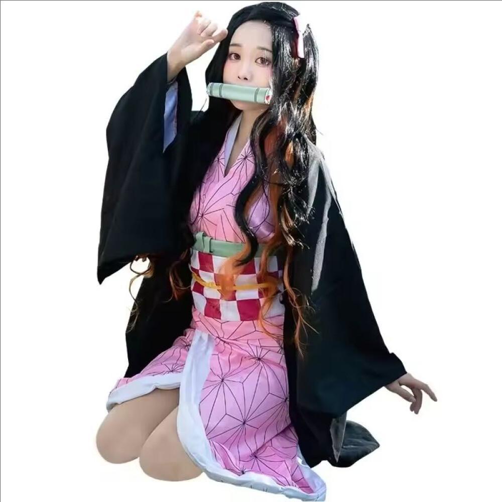 Anime demon slayer kimetsu não - Halloween Costume Kids avaliação e preço