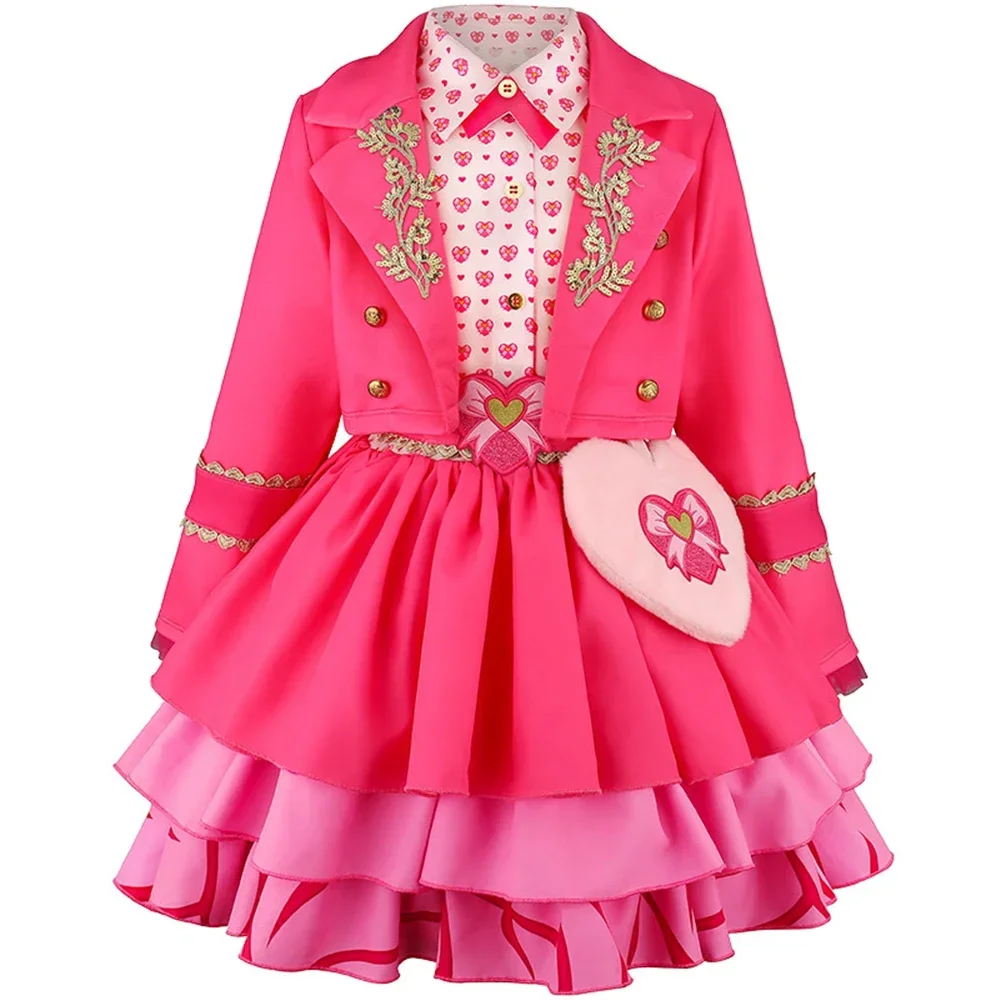Fantasia de Princesa Rosa para - Halloween Costume Kids avaliação e preço