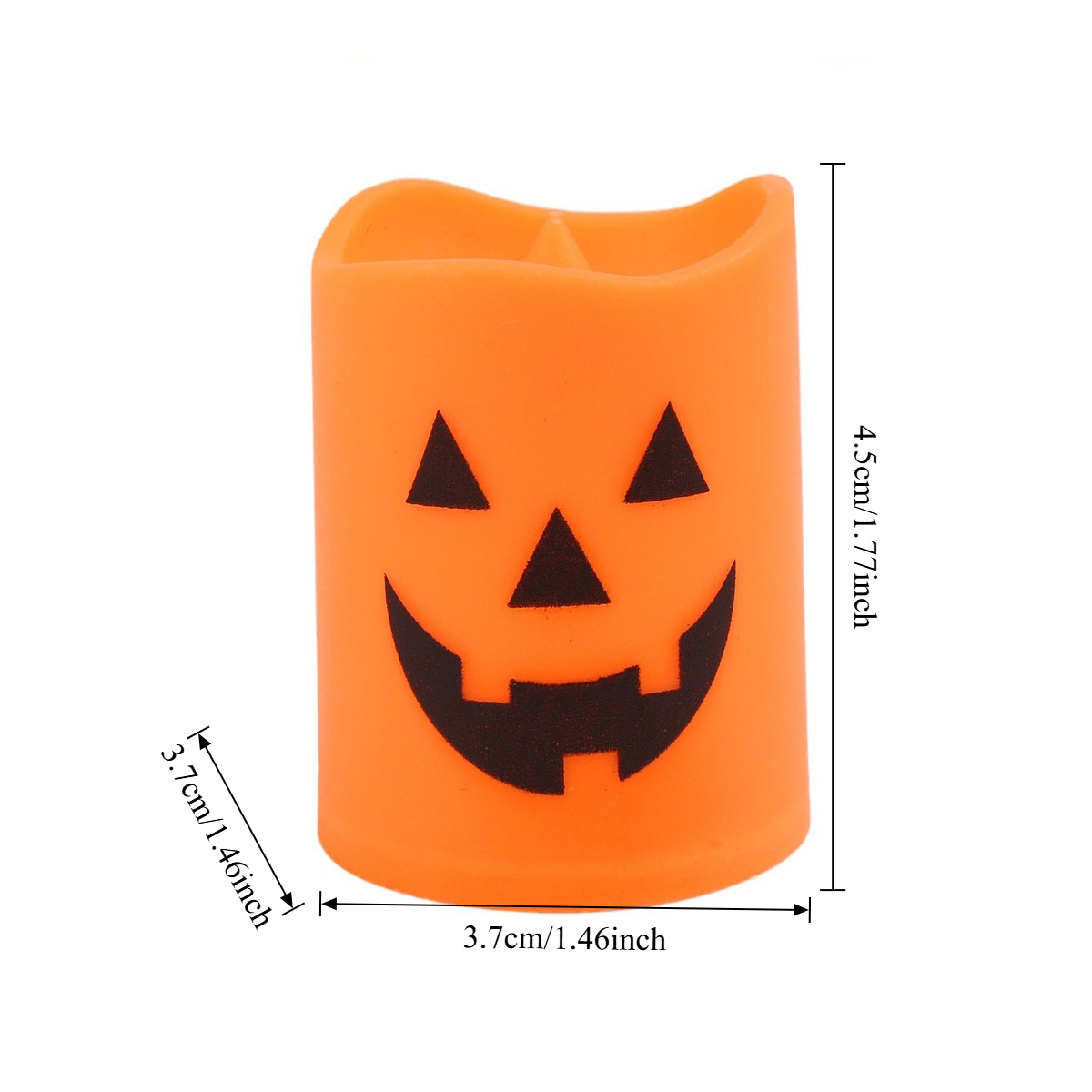 Conjunto de 6 Luzes LED de Fan - Halloween Pumpkin Decor Led avaliação e preço