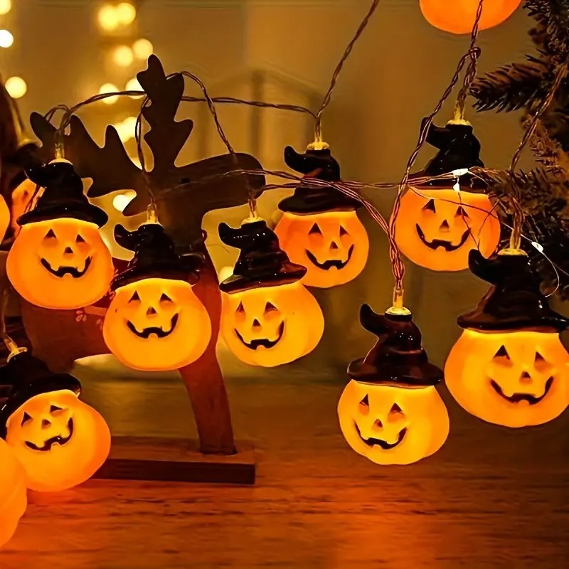 Luzes de Fada de Halloween Jac - Halloween Led String Lights Orange avaliação e preço