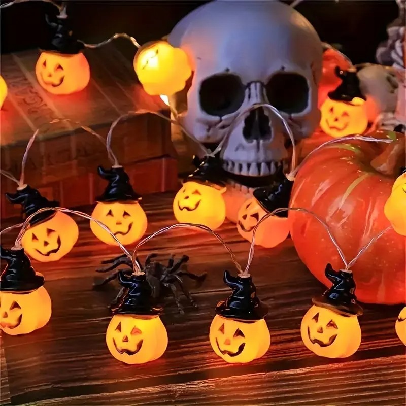 Luzes de Fada de Halloween Jac - Halloween Led String Lights Orange avaliação e preço