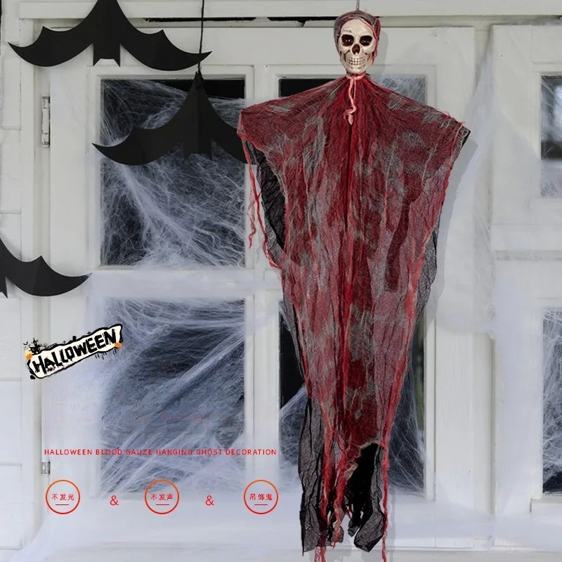 Decoração de Halloween: Fantas - Halloween Skeleton Decoration avaliação e preço