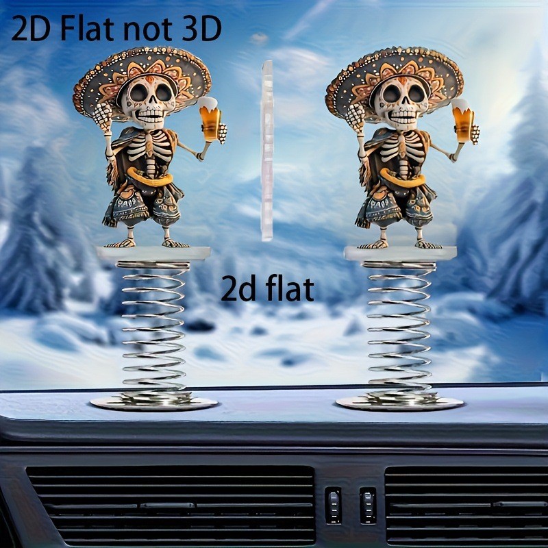 Novo Pingente Musical Decorati - Halloween Skeleton Decoration avaliação e preço