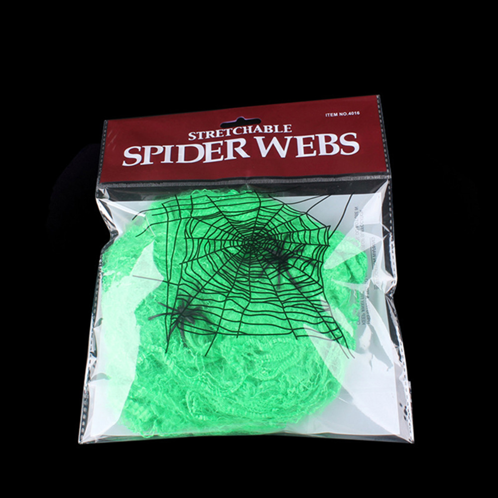 Halloween assustador festa cen - Spider Web Halloween Decoration avaliação e preço